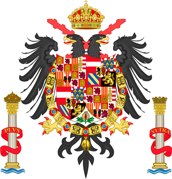 Brasao Habsburgo 1530 1556 t