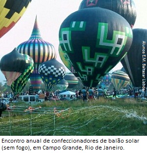 Encontro anual de balões Campo Grande